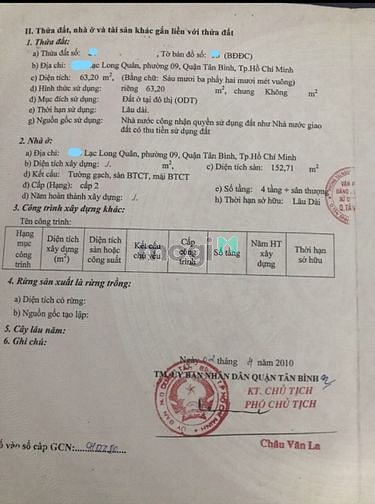 Hình ảnh Bán đất mặt tiền Lạc Long Quân