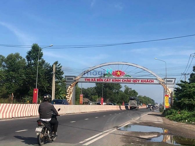 Hình ảnh Bán 113m2 Đường DH609, Phú An, Bến Cát, Bình Dương, Sổ Hồng Riêng, Ngâ