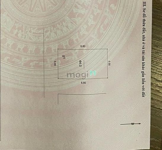 Hình ảnh Định Công Thượng, Đất 44m2, MT 5m, 3 mặt thoáng, ngõ thông, ô tô tránh