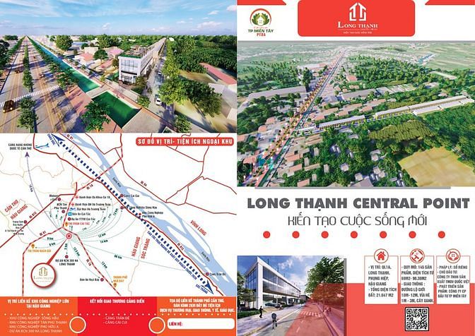 Hình ảnh Đất nền thổ cư siêu đẹp trung tâm chợ Long Thạnh Hậu Giang