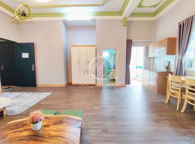 Hình ảnh Cho Thuê Căn Hộ Mới Xây Full Nội Thất Đường Phan Huy Ích giáp Gò Vấp