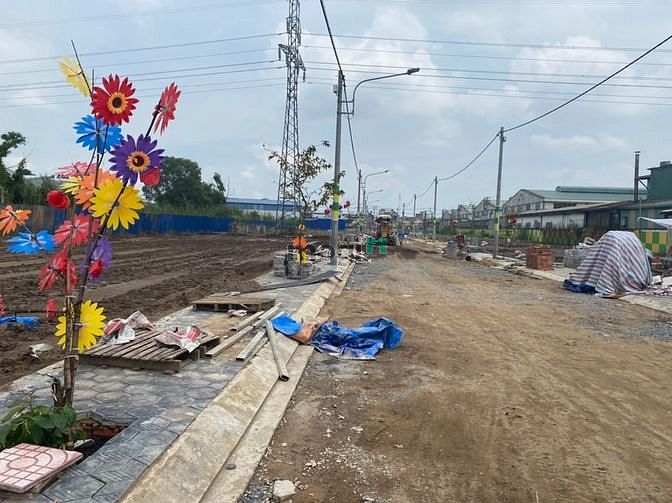 Hình ảnh Đất Phân Lô 2 mặt tiền ngay Cầu Xáng BC 80m2 giá 980TR SHR