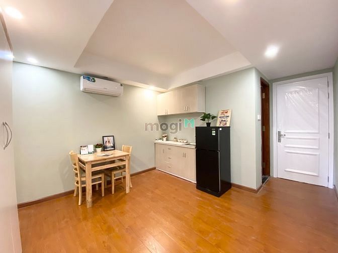 Hình ảnh Studio 1 phòng ngủ sàn gỗ mới xây , Full nội thất siêu xin xịn