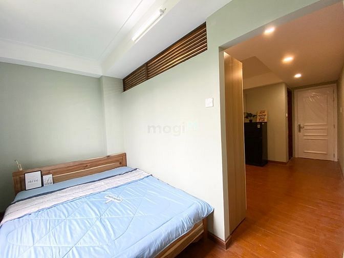 Hình ảnh Studio 1 phòng ngủ sàn gỗ mới xây , Full nội thất siêu xin xịn