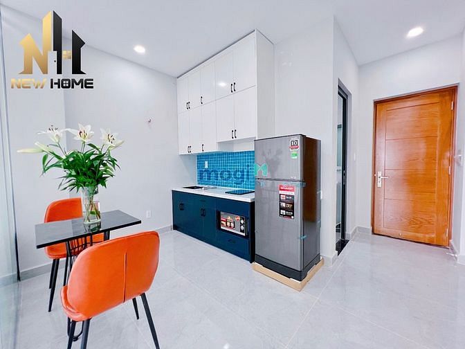 Hình ảnh Căn Hộ 1Pn Cao cấp Quận 3 có máy giặt riêng và ban công lớn