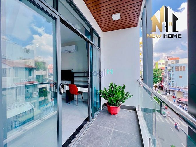 Hình ảnh Căn Hộ 1Pn Cao cấp Quận 3 có máy giặt riêng và ban công lớn