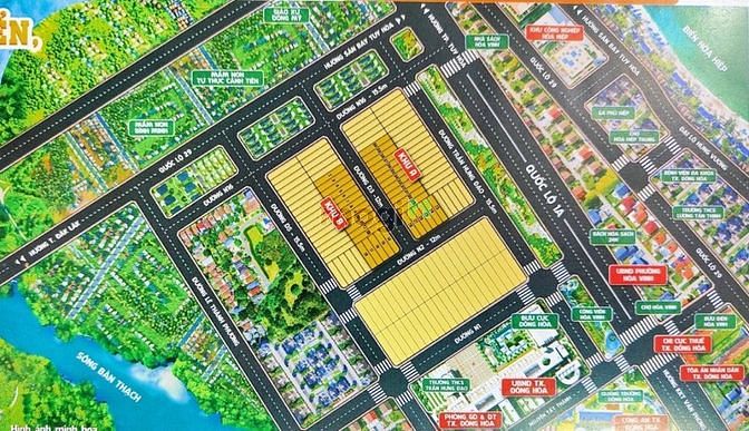 Hình ảnh Bán đất nền sổ đỏ khu dân cư Đông Hoà-Phú Yên