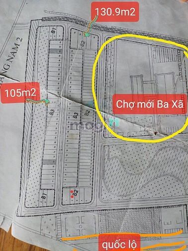 Hình ảnh Bán gấp lô đất Chợ Mới Ba Xã, Hòa Phước