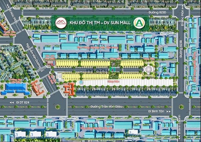 Hình ảnh Mặt tiền Khu Đô Thị SUN MALL 80-100m2 Giá chỉ 1ty400TR SHR