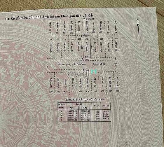 Hình ảnh Bán đất Khu Dân Cư Nam Rạch Chiếc