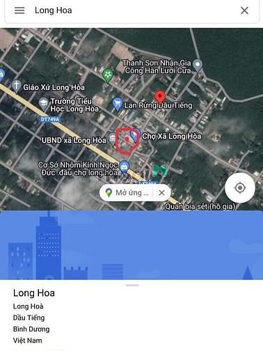 Hình ảnh Bán đất Chợ Long Hòa, Dầu Tiếng, DT:6x24, TC100m2, SHR, giá 1,250 tỷ