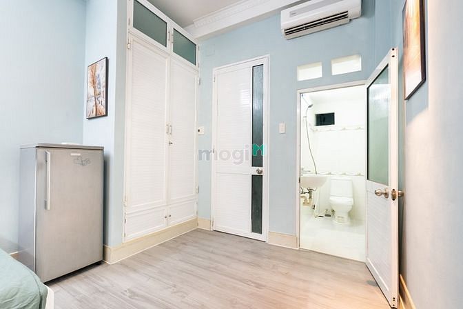 Hình ảnh Phòng 25m2-4,9tr full nội thất, ban công, bếp,ngay chợ Bà Chiểu