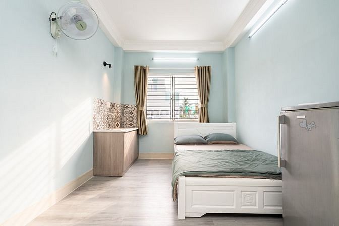 Hình ảnh Phòng 25m2-4,9tr full nội thất, ban công, bếp,ngay chợ Bà Chiểu