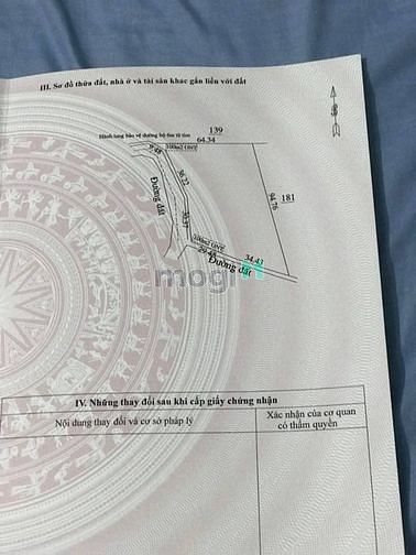 Hình ảnh Đất 2 mt 76x64x200tc tổng dt 4,4 sào khu dân cư