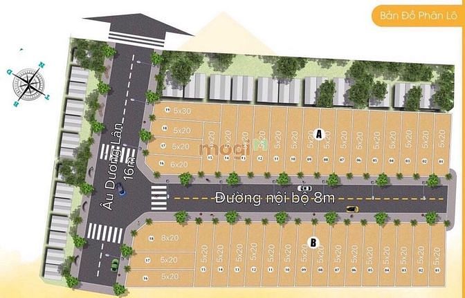 Hình ảnh 100m2 đất đường Âu Dương Lân, phường 3 Quận 8, sổ riêng giá 2tỷ350tr