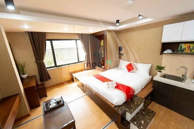 Hình ảnh Studio cửa sổ to Q1, Full nội thất, có Hầm Xe Thang Máy, Khoá Vân Tay