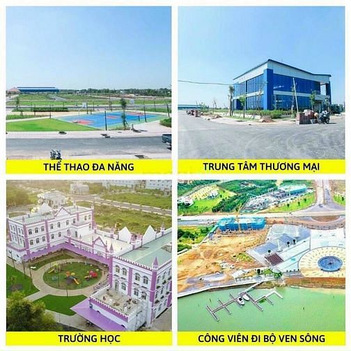 Hình ảnh Bán đất mặt tiền quốc lộ 50 SHR hỗ trợ trã góp