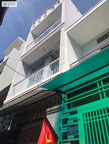Hình ảnh Bán nhà 3 tấm hẻm 4m Tân hoà đông bình Tân