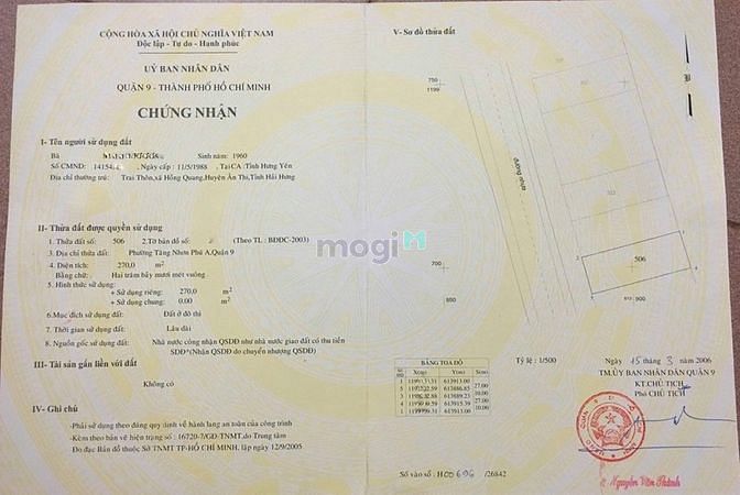 Hình ảnh Đất mặt tiền đường số 449, Lê Văn Việt