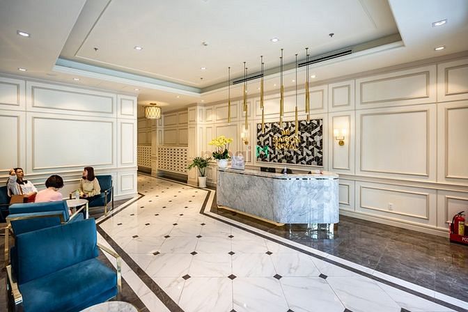 Hình ảnh Bán Saigon Royal 2PN2WC view sông Bitexco NT cơ bản tiện thiết kế.