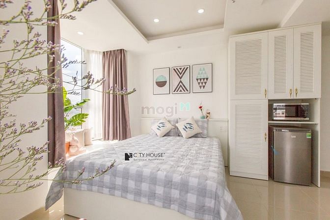 Hình ảnh Căn Hộ Dịch Vụ Full Nội Thất View Cao, Quận 7, gần Chợ Tân Mỹ,TDT,RMiT