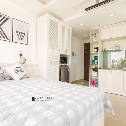 Hình ảnh Căn Hộ Dịch Vụ Full Nội Thất View Cao, Quận 7, gần Chợ Tân Mỹ,TDT,RMiT
