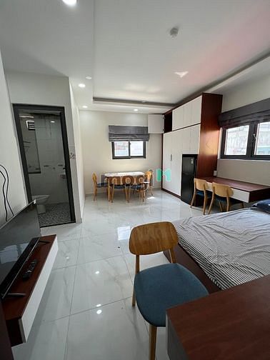 Hình ảnh Studio Trần Hưng Đạo, Q5. Nội thất như hình, có hầm xe, thang máy