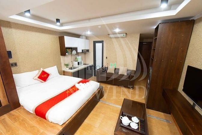 Hình ảnh Studio cửa sổ to Q1, Full nội thất, có Hầm Xe Thang Máy, Khoá Vân Tay