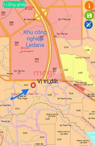 Hình ảnh đất sào gần khu công nghiệp lộc ninh, bình phước