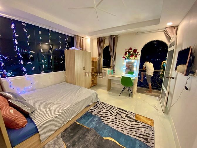 Hình ảnh 🌈Căn Hộ Dịch Vụ Cao Cấp 1 PN - Ban Công View Đẹp - Rộng 40m2 🌈