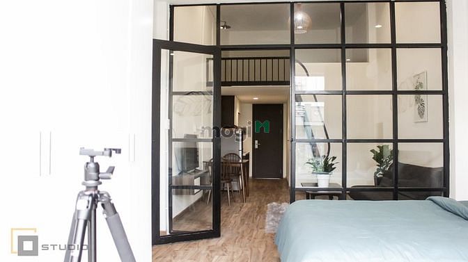 Hình ảnh CHDV Studio Bancon cực chill Âu Dương Lân trung tâm Q8 full nội thất