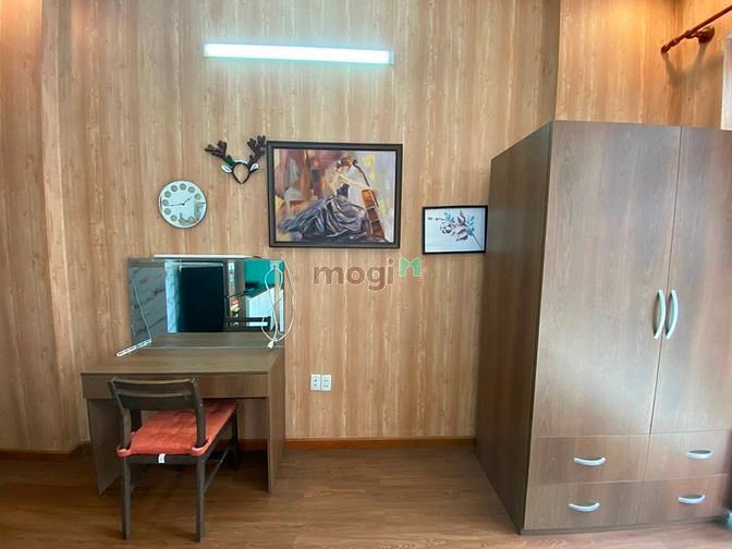 Hình ảnh Studio Ban Công Full Nội Thất Bến Vân Đồn, Q4. Phòng sạch thoáng