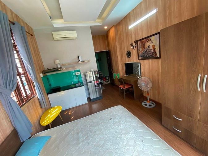 Hình ảnh Studio Ban Công Full Nội Thất Bến Vân Đồn, Q4. Phòng sạch thoáng