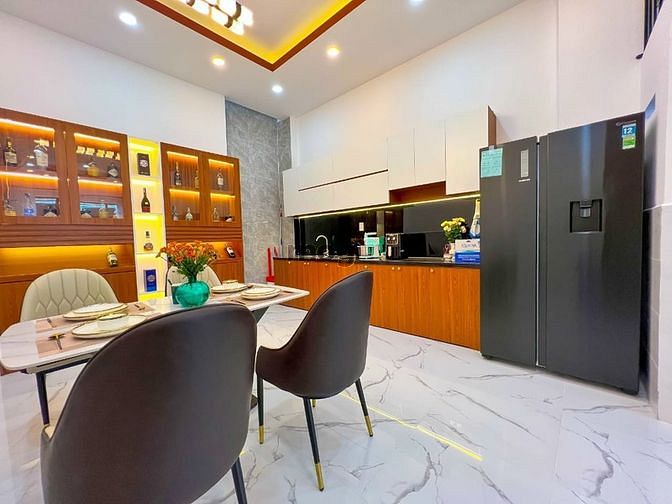Hình ảnh Căn nhà phố 4 tầng đường Trần Thị Hè,Q.12.