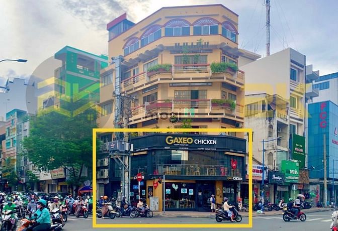 Hình ảnh Cho thuê lô góc đường Hai Bà Trưng Q3