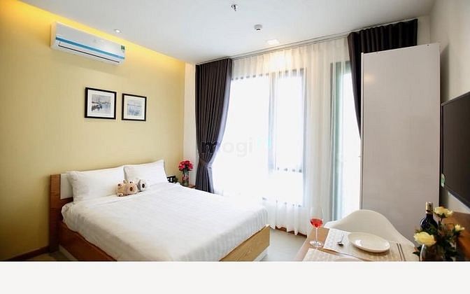 Hình ảnh Studio có ban công, full nội thất. View cực chill