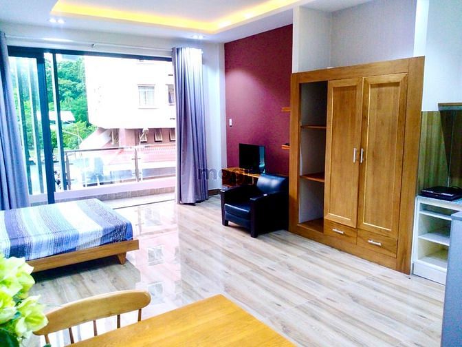 Hình ảnh Mb6623 nạp rút nhanh chóng Studio Mới 100% Ban công rộng, FullNT, Gần Khu người Nhật