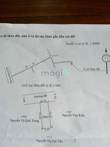 Hình ảnh * Đất vĩnh phú, tp thuận an, bình dương
