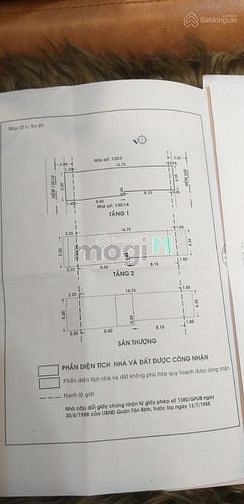 Hình ảnh HXH ngay chợ phạm văn hai tân bình chỉ 120tr 1 m2