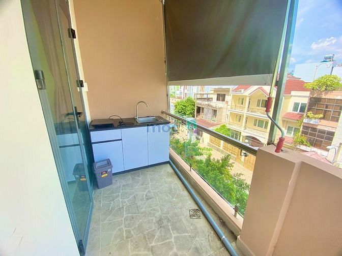 Hình ảnh Ở đây có Trang Chủ MB66.COM / Đăng Ký Tặng 66K Balcony Quận 3, Kệ Bếp tách biệt, giá hạt dẻ