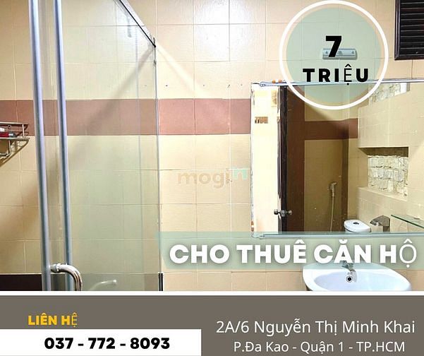 Hình ảnh Cho thuê CHDV Full Nội thất Cao cấp ngay Chợ Thị Nghè số 2A/6 NTMK, Q1