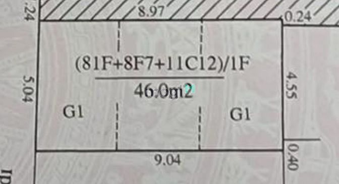 Hình ảnh Bán 46m2 đất phố Vạn Phúc, Ba Đình, mặt tiền 5m, lô góc, có sẵn GPXD