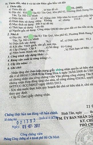 Hình ảnh Nhà giá rẻ 131m2 Tân Kỳ Tân Quý Bình Tân
