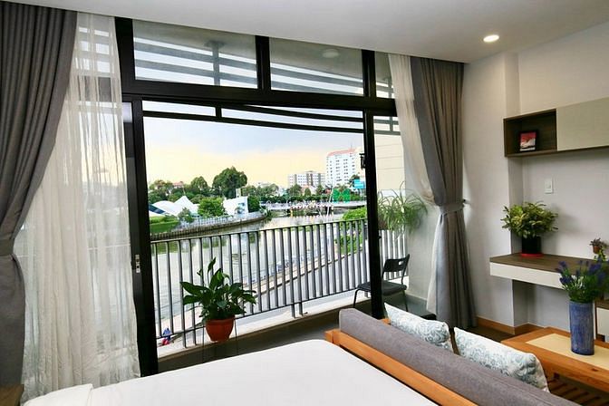 Hình ảnh Căn Hộ Balcony - Bồn tắm. View sông, thoáng mát