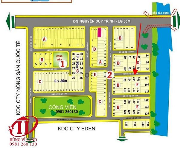 Hình ảnh BDS Hùng Vĩ Land [NC] Bán nhiều lô KDC Trường Thịnh 64 Bình Trưng Đông