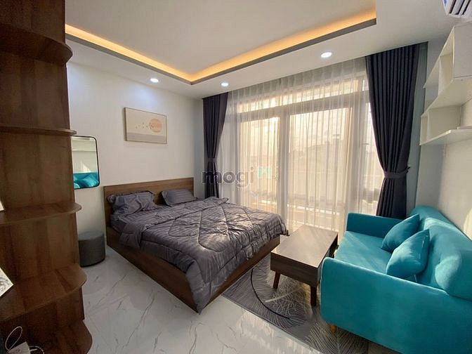 Hình ảnh Bếp riêng biệt PN, tầng cao view trời BAN CÔNG gần đh Văn Lang