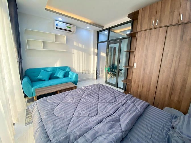 Hình ảnh Bếp riêng biệt PN, tầng cao view trời BAN CÔNG gần đh Văn Lang