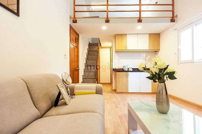 Hình ảnh Căn Hộ Dịch Vụ Dạng Duplex Full Nội Thất Quận 4 gần ĐH NTT và Luật