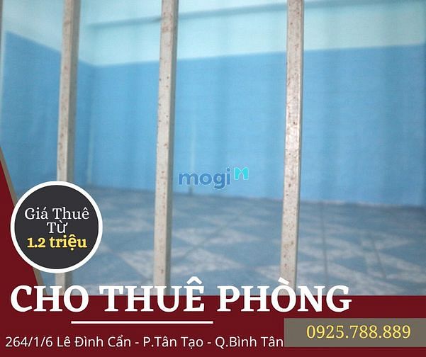 Hình ảnh Cho Thuê Phòng Có Gác (12 - 15m2) số 178 Lê Đình Cẩn, Q.Bình Tân