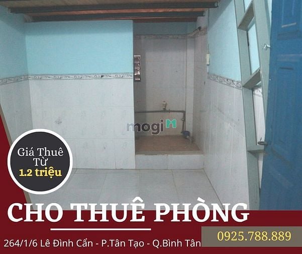 Hình ảnh Cho Thuê Phòng Có Gác (12 - 15m2) số 178 Lê Đình Cẩn, Q.Bình Tân